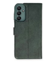 Newface Samsung Galaxy A35 5G Kılıf Trend S Plus Kapaklı Kılıf - Yeşil