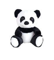 Siyah Beyaz Renk Sevimli Peluş Panda 45 Cm (Çok Renkli)