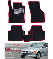 BMW 3 SERİSİ E46 (1997-2006) Uyumlu EVA Paspas Tam Set–Araca Özel,Su Geçirmez,Kolay Montaj