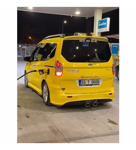 FORD COURİER R32 ARKA DİFÜZÖR DİFİZÖR FİBER BOYASIZ