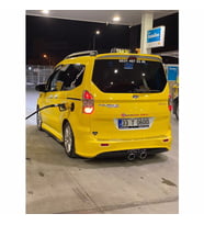 FORD COURİER R32 ARKA DİFÜZÖR DİFİZÖR FİBER BOYASIZ