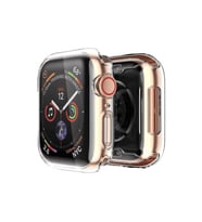 BİNANO APPLE WATCH 42MM SİLİKON KASA VE EKRAN KORUYUCU ŞEFFAF