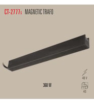 Ct-2777S 360W Magnetic Ray Led Trafo Siyah Kasa