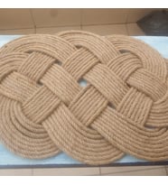 Denizci Düğümü Halat Paspas, 40*60 cm