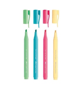 Faber Castell Fosforlu Kalem 38 Pastel 4’lü 2022