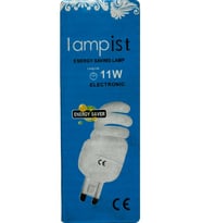 Lampist 11W 2700K (Sarı Işık) G9 Duylu Floresan Ampul