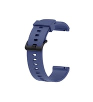 Samsung Galaxy Watch Active 2 40mm Uyumlu 20mm Kordon Silikon Tırtıllı Yumuşak Esnek KRD-46 Kayış