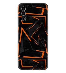 General Mobile Gm 23 Kılıf Silikon Desen Özel Seri Zigzaglar 1651