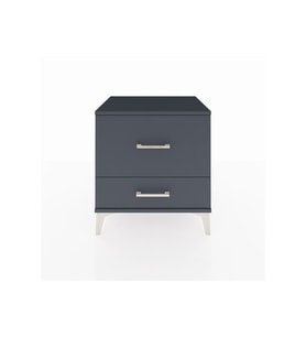 Hyperion Komodin 2 Çekmeceli 60x44x64 Antrasit-Antrasit