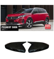 Peugeot 5008 Batman Yarasa Ayna Kapağı Piona Black ABS 2017+
