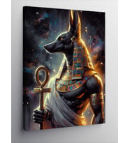 Kanvas Tablo Eski Mısır Anubis