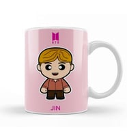 Jin Bts Member Minime Style Kupa Bardak Porselen
