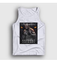 Presmono Unisex Beyaz Wolf Kurt Khamzat Chimaev Mma Ufc Atlet 429233tt (Beyaz)