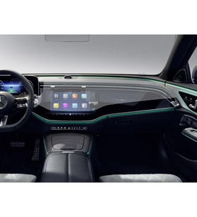 Mercedes E220 Mat Ekran Koruyucu Multimedya ve Yolcu Ekranı (Şeffaf)