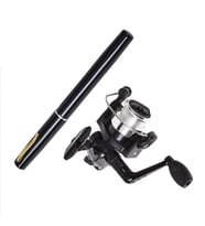 Valkyrie 1 Metre Teleskopik 5.1.1 Mini Cep Olta Seti Kalem Spin Kamış Olta