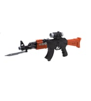 Oyuncak Tüfek Oyuncak Keleş Ak47 Işıklı Sesli 50 Cm