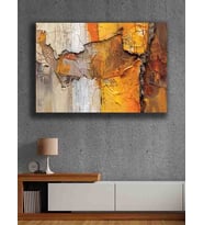 Koç stüdyo Modern tasarım kanvas tablo 50x70 (Çok Renkli)