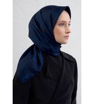 Sura İpek Eşarp - 2025/2026 Sonbahar Kış - 9431D01 (S) (Lacivert)
