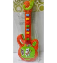 Oyuncak Gitar Pilli Sesli Işıklı Müzikli Eğitici Oyuncak Müzik Aleti