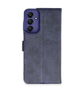 Samsung Galaxy A35 5G Kılıf Trend S Plus Kapaklı Kılıf - Lacivert