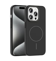 Apple iPhone 15 Pro Kılıf M-safe Şarj Özellikli Zore Ruby Sert Kapak