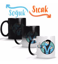Sub Zero Vault Boy Sihirli Kupa Bardak Porselen