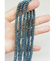 Hematit Taşı Rondela Dizi 2x6mm (54676)