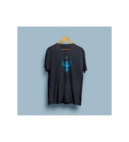 Oversize Selçuklu Kartalı/ Çift Başlı Kartal Unisex T-shirt (Siyah)