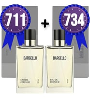 Bargello Parfüm 711 Erkek Fresh 50 ML + 734 Erkek Oriental 50 ML EDP