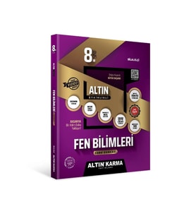 Altın Karma Yayınları 8.Sınıf Fen Bilimleri  Mentör Etkinlikli Soru Bankası