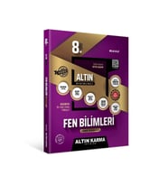 Altın Karma Yayınları 8.Sınıf Fen Bilimleri  Mentör Etkinlikli Soru Bankası