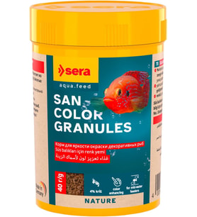 San Color Granules Balık Renk Yemi 100 Ml 40 Gr