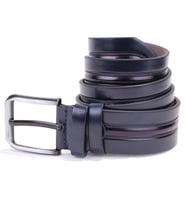 Dagoster DMK26-457 Lacivert 4.5 cm Suni Deri Erkek Kemer