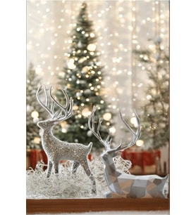 2'li Geyik Biblo, Dekoratif Geyik, Yılbaşı, New Year, Yılbaşı Temalı, Christmas, Pinterest