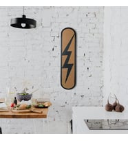 "Lightning" Kaykay Duvar Dekoru, Özel Tasarım Dekoratif Kaykay