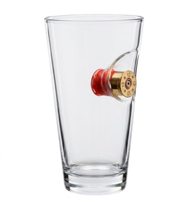 Gerçek 12 Kalibre Fişekli 465cc Avcı Hediyesi Bira Bardağı