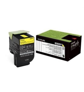 Lexmark Cx410 / Cx410e / Cx410de / Cx410dte Sarı Toneri (Çok Renkli)