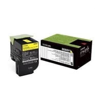 Lexmark Cx410 / Cx410e / Cx410de / Cx410dte Sarı Toneri (Çok Renkli)