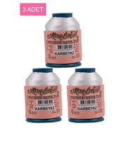 Northcity 3 Adet Altınbaşak Oya ve Dantel İpi 20 gr - Royaleks - No: K.BEYAZ