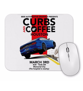 Ford Mustang Curbs And Mouse Pad