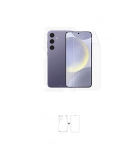 Samsung Galaxy S24 Plus Ön, Arka ve Yan 360 Derece Tam Kaplama Poliüretan Film