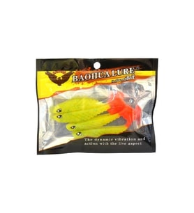 Captain 3557 Viper Soft 8.5cm Levrek Silikonu 4'lü Paket RENK:2