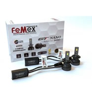 H7 LED XENON LED HEADLİGHT FEMEX GT NANO CSP LEXTAR