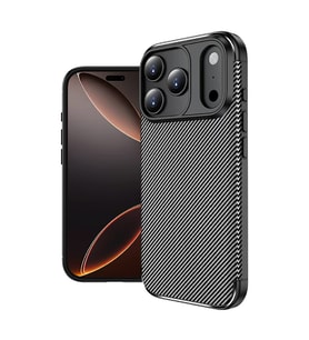 iPhone 17 Pro Max Kılıf Elde Kaymayan Kamera Korumalı Silikon (Siyah)
