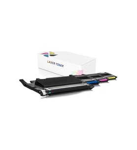 Tecprint Samsung CLX-3185N CLT-K407-C407-M407-Y407 Muadil Toner Seti 4 Renk