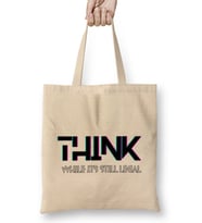 Think While it's Still Legal Bez Çanta Uzun Saplı
