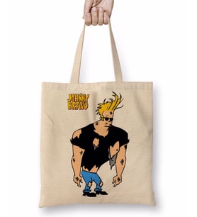 Johnny Bravo Bez Çanta Uzun Saplı
