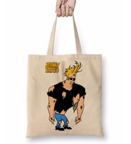 Johnny Bravo Bez Çanta Uzun Saplı