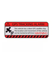 4 adet Gps Tracing Takip Etiketi Uyarı Yapıştırması 10cm  md7