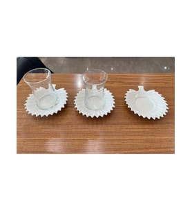 Cooker CKR3625 Porselen Çay Tabağı 6 Parça